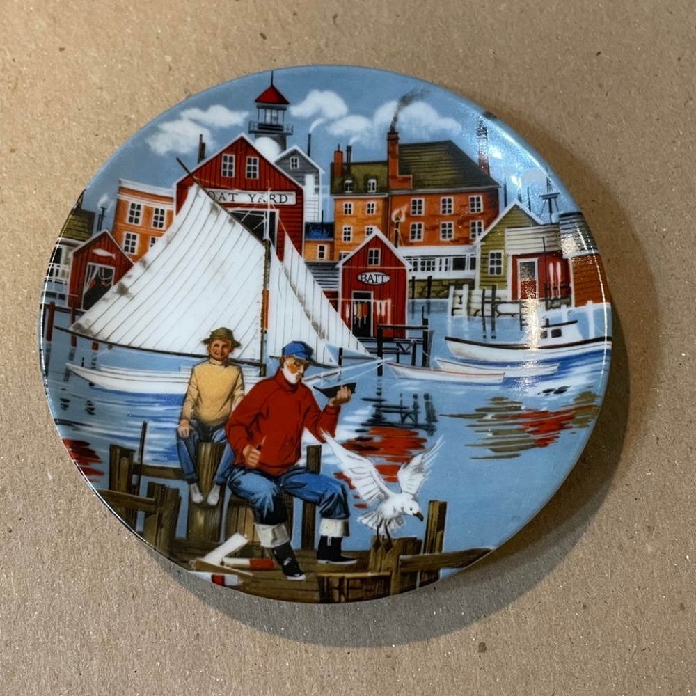 Avon (1985) Vintage Collectible “The East”American Portraits Plate Collection